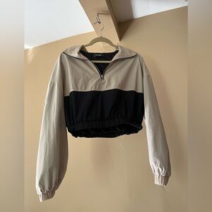 Misguided tan + black tracksuit set 🦪☕️